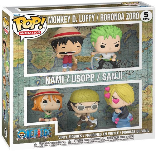 Funko POP! Animation – One Piece Straw Hat Pirates 5-Pack