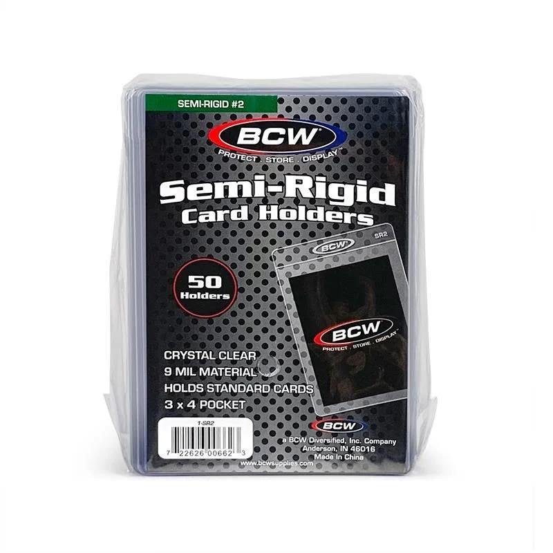 BCW Semi-Rigid Card Holder #2 – 50 Count