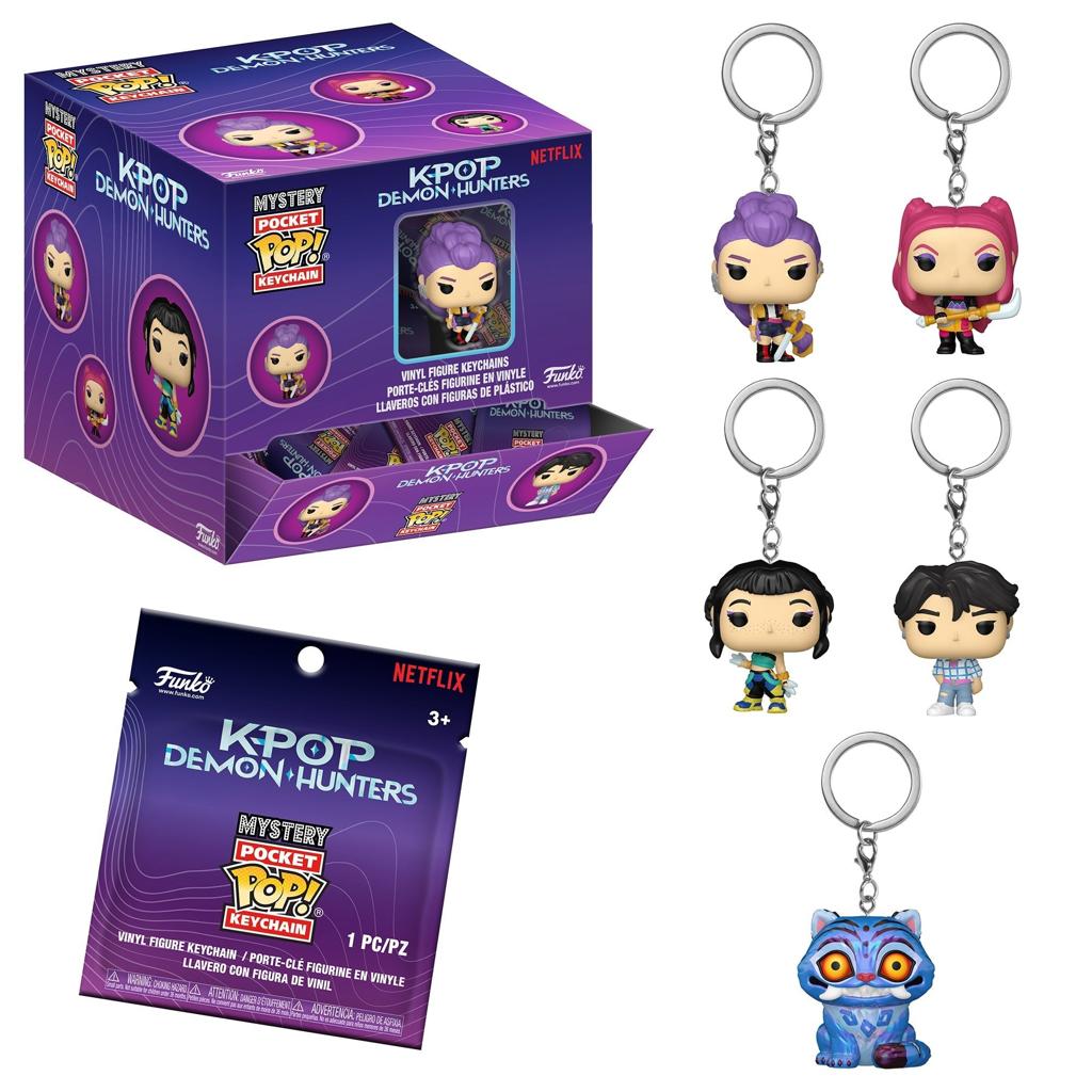 Funko POP! Keychain: KPop Demon Hunters (One Random Keychain Per Purchase) (KPDH)