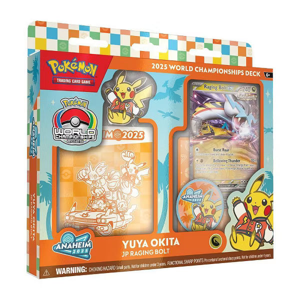 Pokémon TCG: 2025 World Championships Deck – Yuya Okita – JP Raging Bolt