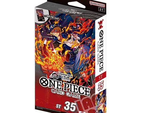 One Piece Card Game – Red/Black Sabo Starter Deck ST-35