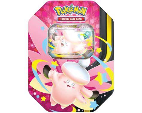 Pokémon TCG: Mega Moonlit Tin — Mega Clefable ex