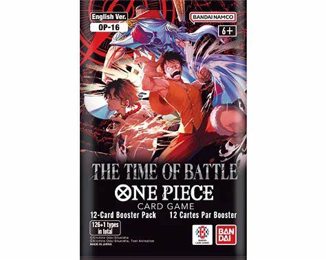 One Piece Card Game – The Time of Battle OP-16 Sleeved Booster Pack
