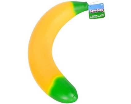 Squeezy Banana Jumbo Squishy Sensory Toy