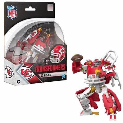 Transformers x NFL – Kansas City Chiefs – KC-59 Helmet Action Figure