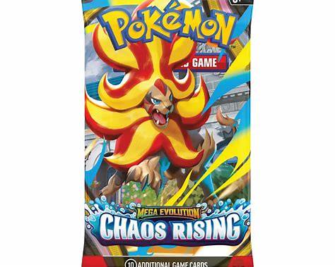 Pokémon TCG: Mega Evolution – Chaos Rising Booster Pack (ME04)