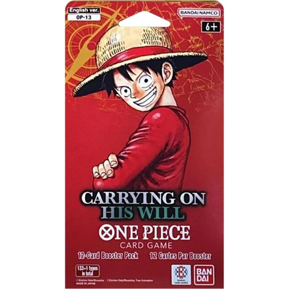 One Piece Card Game – Carrying on His Will OP-13 Booster Pack