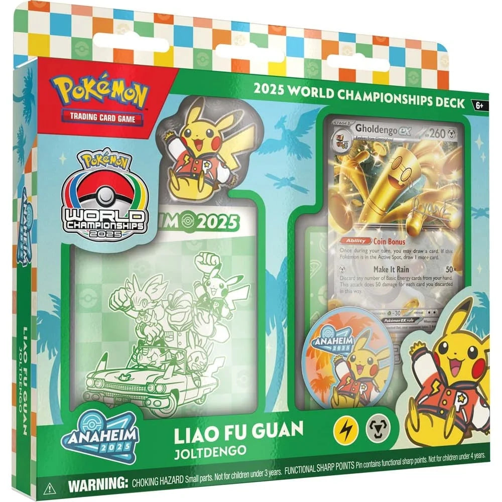 Pokémon TCG: 2025 World Championships Deck – Liao Fu Guan – Gholdengo ex