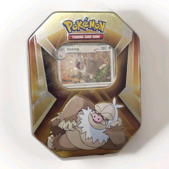 Pokémon TCG: Slaking Triple Whammy Tin