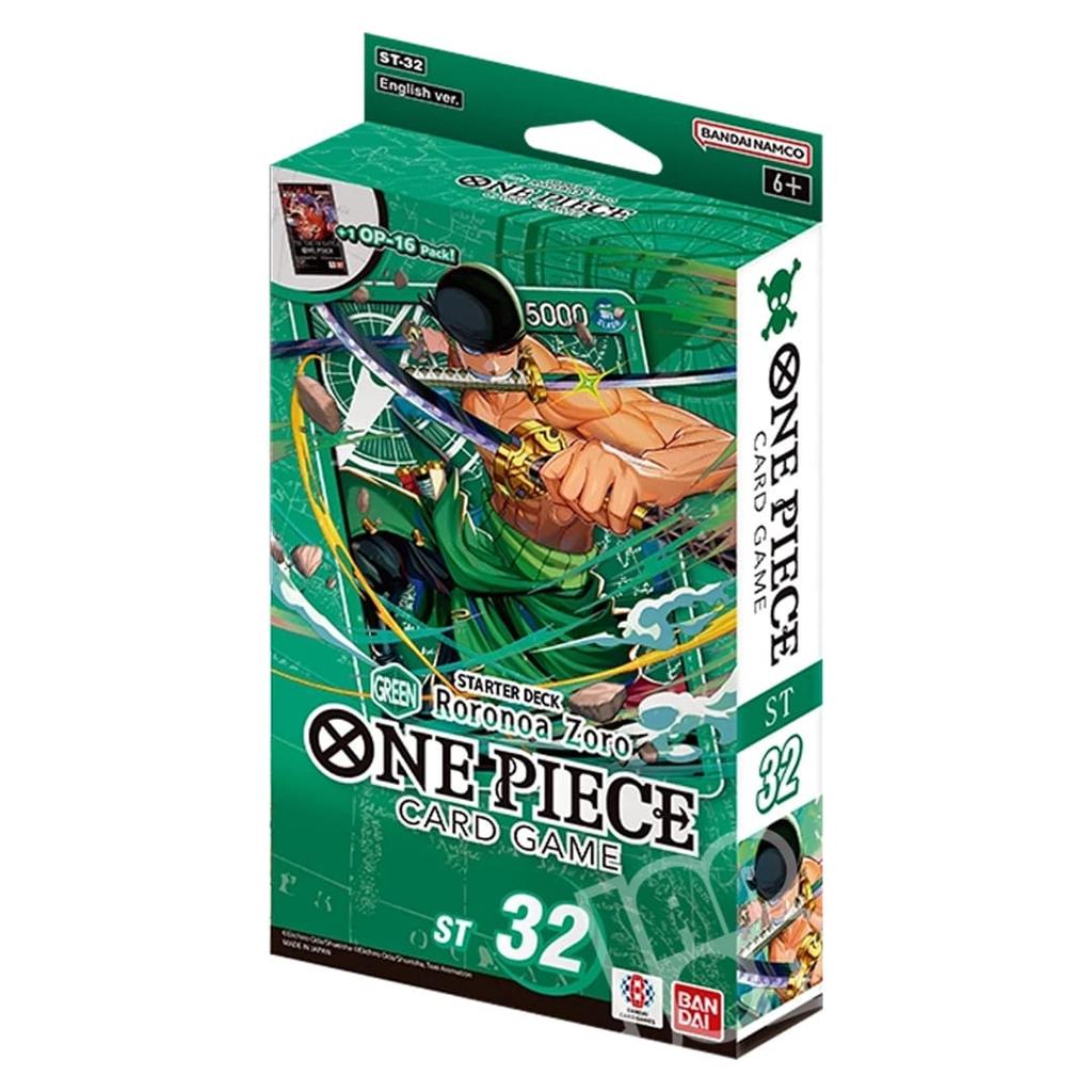 One Piece Card Game – Green Roronoa Zoro Starter Deck ST-32