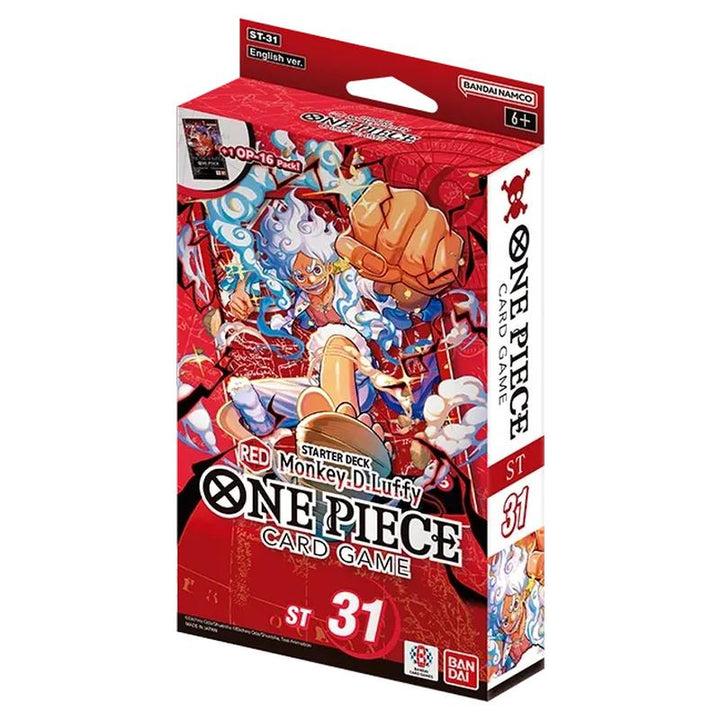 One Piece Card Game – Red Monkey D. Luffy Starter Deck ST-31