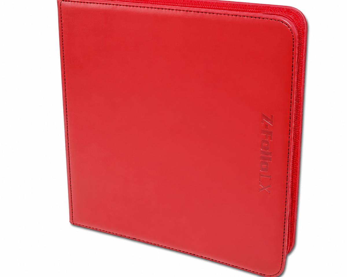 BCW Z-Folio 12-Pocket LX Album – Red