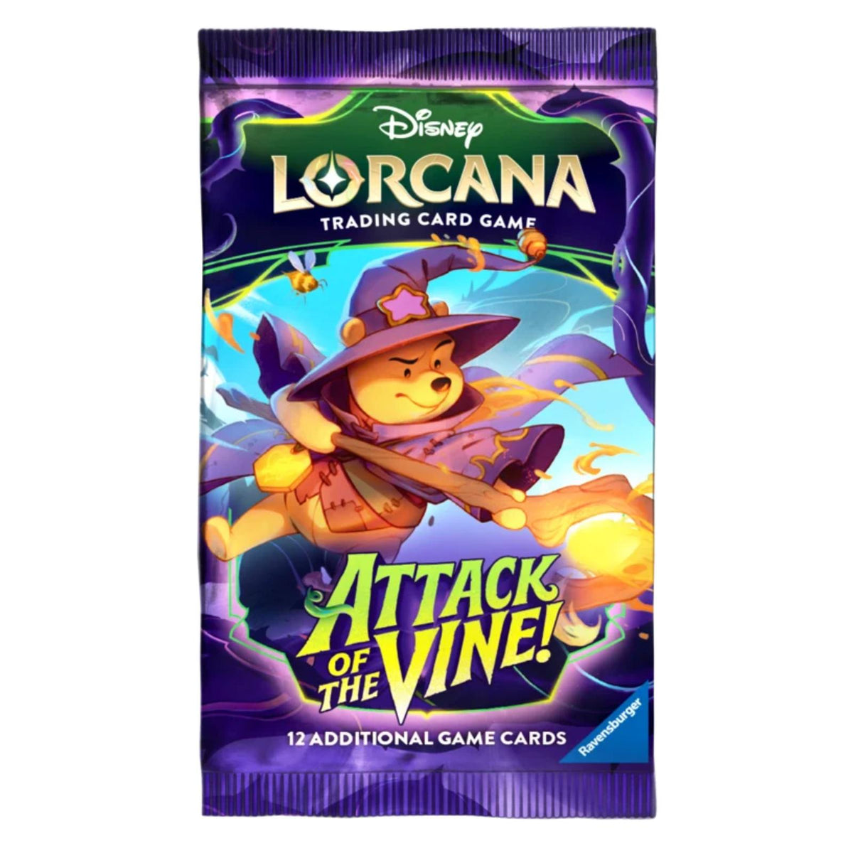 Disney Lorcana TCG – Attack of the Vine! Sleeved Booster Pack