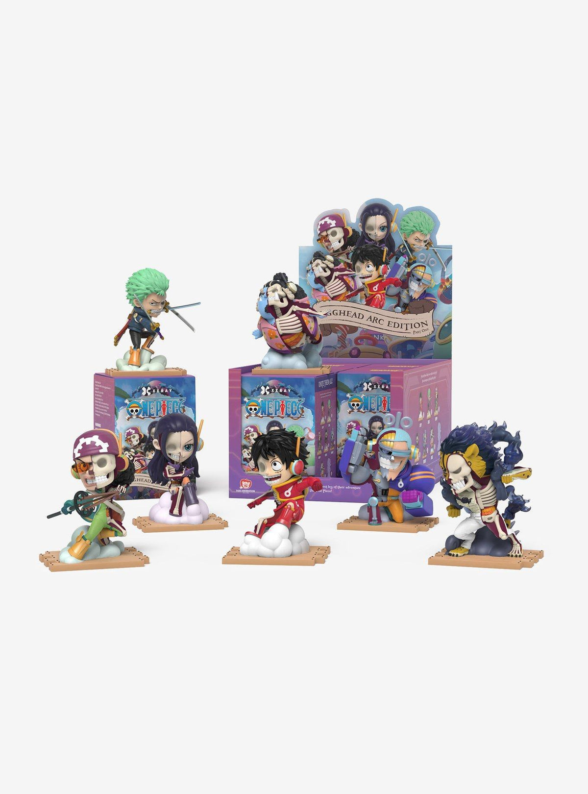 Mighty Jaxx - One Piece - Freeny's Hidden Dissectibles - Egghead Arc Edition Part 1 Blind Box (One RAndom Figure per Purchase)